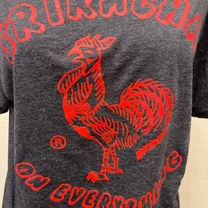 Sriracha Gray and Red Men's Shirt